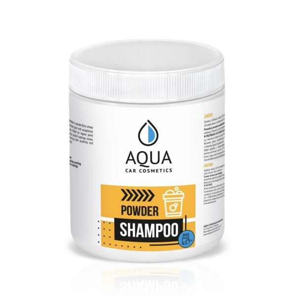 Powder Shampoo - Innowacyjny, wydajny proszek tworzący gęstą pianę do mycia samochodu. Zapewnia świetny poślizg i jest w 100% bezpieczny dla powłok ceramicznych, wosków i folii PPF.