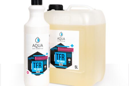 AQUA Car Cosmetics TFP Pre Wash PRO w dwóch wariantach: 1 litr i 5 litrów