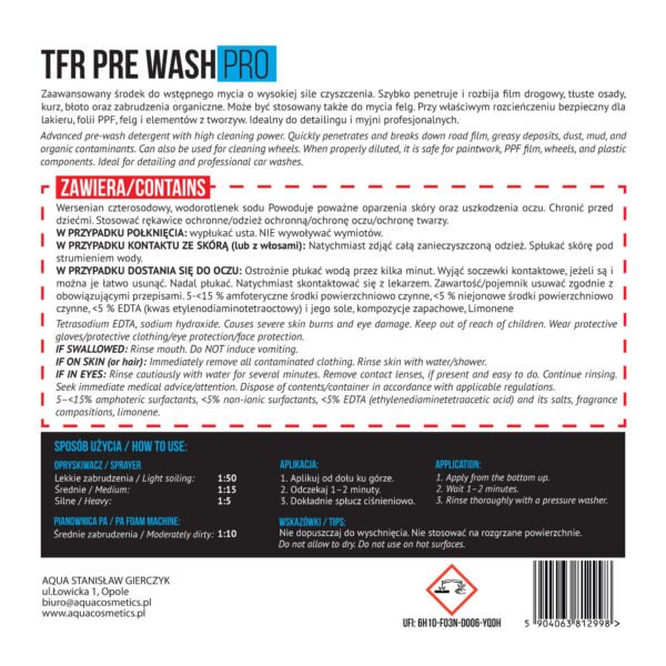 TFR Pre Wash PRO